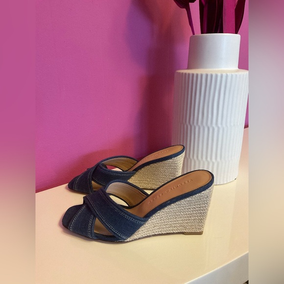 NWT- Veronica Beard Espadrille Sandals - Picture 4 of 9